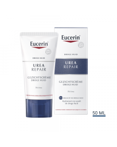 Eucerin UreaRepair Gezichtscrème 5% Droge Huid - 50ml