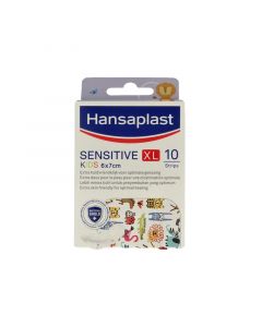 Hansaplast Sensitive Kids Dierenpleister XL 6x7cm