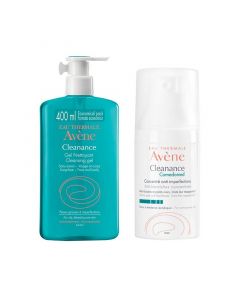 Avène Cleanance Reinigingsgel en Comedomed Concentraat Bundel