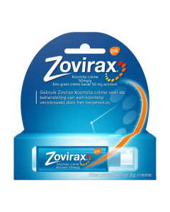 Zovirax Koortslipcrème 50mg/g pompje