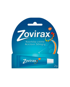 Zovirax Koortslipcreme 50mg/g tube 2gram