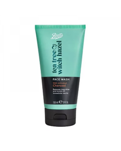 Boots Tea Tree & Witch Hazel Charcoal Face Wash