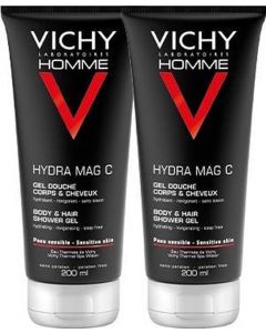 Vichy Homme Hydra Mag C Douchegel - 2x200ml
