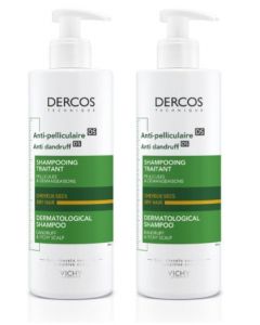 Vichy Dercos Anti-Roos Shampoo voor droog haar - 2x390ml