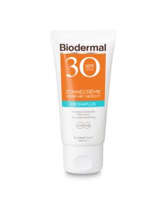 Biodermal Hydraplus Zonnecrème voor het Gezicht SPF30