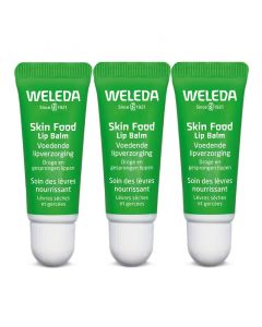 Weleda Skin Food Lip Balm Voedende Lipverzorging 3x8ml