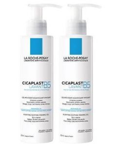 La Roche-Posay Cicaplast B5 Wasgel - 2x200ml - Kalmeert broze huid