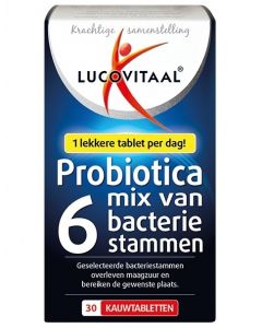 Lucovitaal Probiotica - mix van 6 bacteriestammen