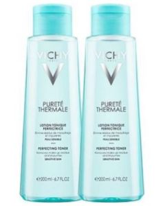 Vichy Pureté Thermale Reinigingstonic - 2x200ml - make-up verwijdering