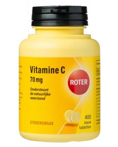 Roter Vitamine C Tabletten 70 mg Citroen 200stuks