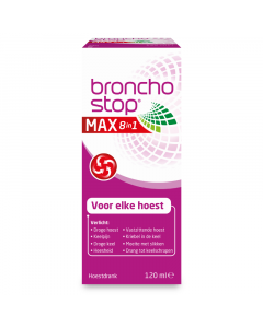 Bronchostop Max Hoestdrank 8-in-1 120ml