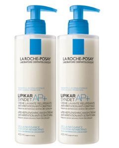 La Roche-Posay Lipikar Syndet AP+ Douchegel - 2x400ml - (zeer)droge huid