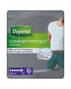 Depend Pants voor Mannen Normal S/M 1982 - 10 stuks
