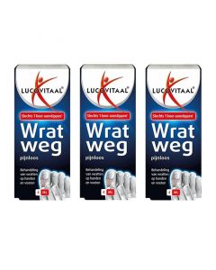 Lucovitaal Wrat Weg -pijnloze behandeling olie 3x4ml