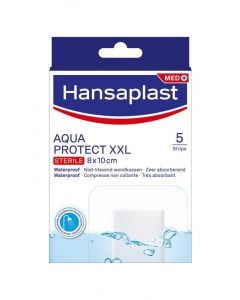 Hansaplast Aqua Protect XXL Pleisters - Waterdichte Wondbescherming 5 Stuks