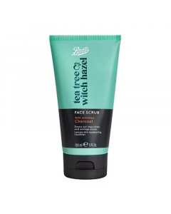 Boots Tea Tree & Witch Hazel Charcoal Facial Scrub