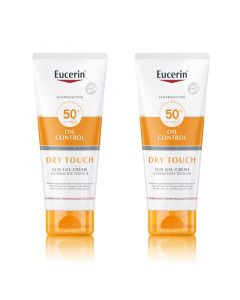 Eucerin Sun Oil Control Dry Touch Gel-Crème SPF 50+ 2x200ml