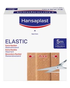 Hansaplast Elastic Family Pack 5mX6cm