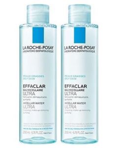 La Roche-Posay Effaclar Micellair Water - 2x200ml - reinigt vette huid