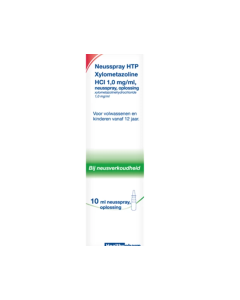 Neusspray HTP Xylometazoline HCl 1,0 mg/ml