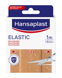 Hansaplast Wondpleister Elastic 1mx8cm