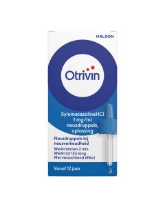 Otrivin Druppels 1,0mg/ml Volwassenen