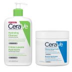 CeraVe Hydrating Cleanser + Moisturising Cream Bestseller Large Bundel