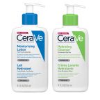 CeraVe Best Selling Duo Small: Hydrating Lotion 236 ml + Hydrating Cleanser 236ml