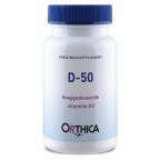 Orthica Vitamine D-50 tabletten 