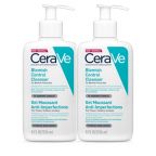 2x CeraVe Anti-Onzuiverheden Reinigingsgel - voor een Onzuivere Huid met Neiging tot Acne - 236ml