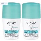 Vichy Deodorant Intense Transpiratie roller 48 uur anti-strepen - 2x50ml